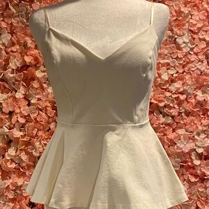 Mikey & Joey Peplum tank top